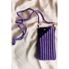 El Yapımı Örgü Askılı Telefon Çantası – Şık ve Pratik Crossbody Çanta Aksesuar