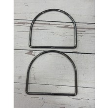 Metal D Model Çanta Kulpu 12 cm