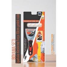 Modacar Boyama Seti - Spatula - Kestirme Fırça - 10CM Yedek Rulo