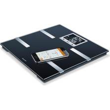 Vücut Analiz Baskülü, Çelik Materyal, Ekru Renk, Güvenilir ve Şık Tasarım