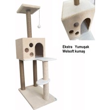 Bej Tırmalama ve Oyun Evi, Kedi Çubuğu, Tr Menşei, Güzel Tasarım