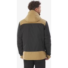 Erkek Su Geçirmez Outdoor Kar Montu/kışlık Mont - Kahverengi - SH500 -10 °c