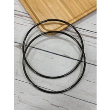 Metal Yuvarlak Çanta Kulpu 15 cm