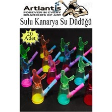 Sulu Kanarya Su Düdüğü 20 Adet Sulu Bülbül Kuş Sesi Çıkaran Düdük Oyuncak Karne Sınıf Çocuk Hediyesi