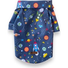 Renkli Köpek Gömleği, Şık ve Rahat Üst Giyim, Çok Renkli, Petler Için | 100 Karakter