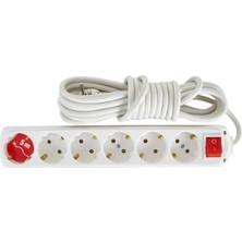Almera 6'lı Anahtarlı Topraklı 5 mt