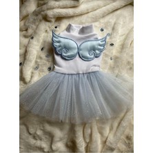 Mavi Tütü Elbise, Kedi ve Köpekler Için Şık ve Rahat Üst Giyim