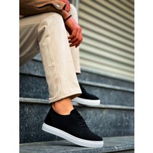 KB-101 Kuback Siyah Triko Bağcıklı Günlük Erkek Ayakkabı