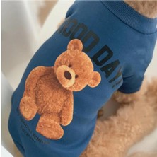 Küçük ve Büyük Köpekler Için Renkli Karikatürli Hoodie ve Yelekler