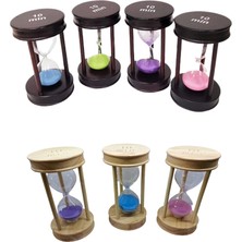 Dekoratif Ahşap 10 Dakika Kum Saati ( Lisinya )