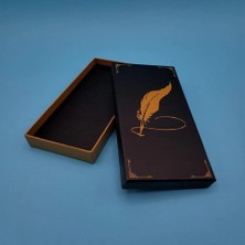 Kalem Kutusu Siyah Tüylü Kalem Tasarımlı ( Lisinya )