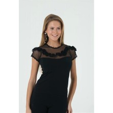 Yarım Kol Bluz Berrak Marka 2634