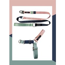 Lacivert Hafif ve Şık Köpek Tasması Seti, Rahat ve Güvenli Kullanım Sağlar.