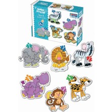 1703 Baby Puzzle Benim Ilk Hayvanlar Puzzlem