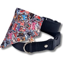 Çok Renkli Köpek Boyun Tasması, Şık ve Rahat Kullanım Için Ideal.