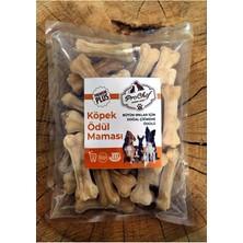 7.5 cm Beyaz Kemik 25 Adet, Köpek Ödülü, Doğal ve Sağlıklı Köpek Kemiği
