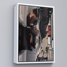 Çerçeveli Ölüm Öpücüğü Tablolsu - The Kiss Of DEATH-7962