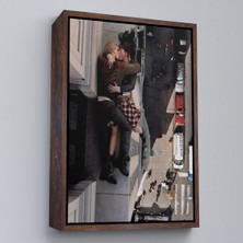 Çerçeveli Ölüm Öpücüğü Tablolsu - The Kiss Of DEATH-7962