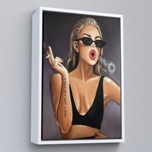 Çerçeveli I Could But I Don't Wanna Tablo - Yapabilirim Ama İSTEMIYORUM-7750