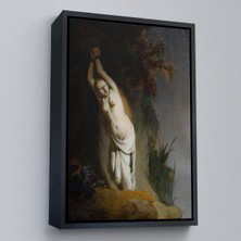 Çerçeveli Rembrandt Van Rijn - Andromeda TABLO-8062