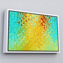 Çerçeveli Sürreal Renkler Senfonisi TABLOSU-6636