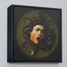 Çerçeveli Caravaggio - Medusa TABLOSU-8350