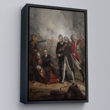 Çerçeveli San Nicolas'ın St Vincent'ta Teslim Olması Reprodüksiyon TABLOSU-6277