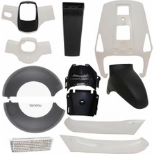 Mondial Revival 50 Kaporta Seti Siyah 14 Parça