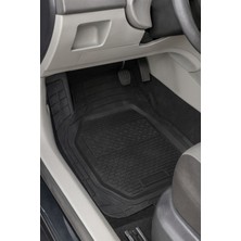 Fiat Fiorino 2013  Havuzlu Üniversal Canlı Siyah Desenli High Plus Oto Paspas