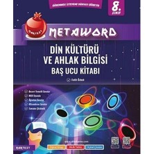 Nartest Yayınları 8. Sınıf Din Kültürü ve Ahlak Bilgisi Metaword Baş Ucu Kitabı