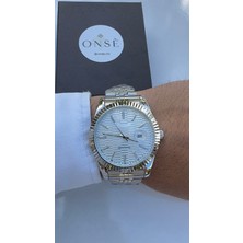 Coliseum Çelik Saat Aktif Takvim Su Gçmz