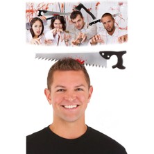 Dodomar Halloween Cadılar Bayramı Testere modeli Taç Korku Aksesuarı