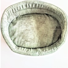 Yeşil Orta Boy Evcil Hayvan Yatağı, Konforlu ve Şık Tasarım