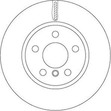 Trw DF6757 - Fren Dıskı On Bmw F45 F46 F48 F39 Mını F55 F56 F57 F60