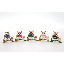 Swaroski 2'li Baykuş ALK2029