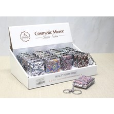 Taşlı El Aynası Anahtarlık ALK3772