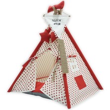 Büyük Beyaz Evcil Hayvan Çadırı, Konforlu ve Şık Tasarım, Rahat Kullanım