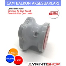 AYRINTISHOP Cam Balkon Açılır Cam Kapı Aç Çevir Aparat 1 Adet