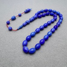 Usta Işçilikli Yoğun Hareli Tertemiz Sıkma Kehribar Tespih