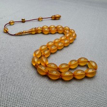 Muhammed Tacir Usta Işçilikli Sıkma Kehribar Tespih