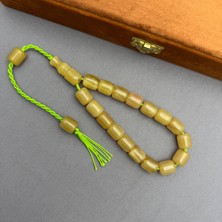 Sistemli Sarı Dik Damar Hareli Efe Maskot Tespih