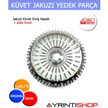 AYRINTISHOP Jakuzi Emiş Ünite Kapağı Krom 1ADET