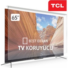 Tcl 65P79K Tv Ekran Koruyucu - Tcl 65" Inç 165 Ekran QLED Kırılmaz Ekran Koruyucu