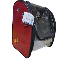 Çok Renkli Deri Sırt Çantası, Evcil Hayvan Taşıma, Şık ve Kullanışlı