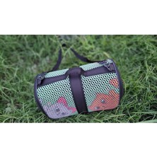 Yeşil Katlanabilir Hava Alabilen Sırt Çantası, 10-12 kg Taşıma Kapasitesi