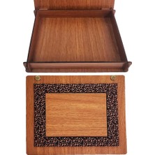 Derili Ahşap Kutu Hediyelik Kutusu