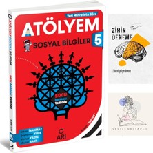 Arı Yayıncılık 5.sınıf Sosyal Atölyem Soru BANKASI+ZİHİNDENEME-KD499