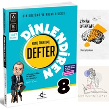 Ekertest 8.sınıf Dinlendiren Konu Anlatımlı DEFTER+ZİHİNDENEME-KD1032