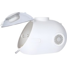 Beyaz Sırt Çantası, 48,9X32X30 Cm, Işık ve Fanli, Evcil Hayvan Taşıma Çantası