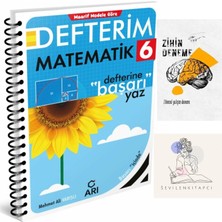 Arı Yayıncılık 6.sınıf Matematik Konu Anlatım DEFTER+ZİHİNDENEME-KD287